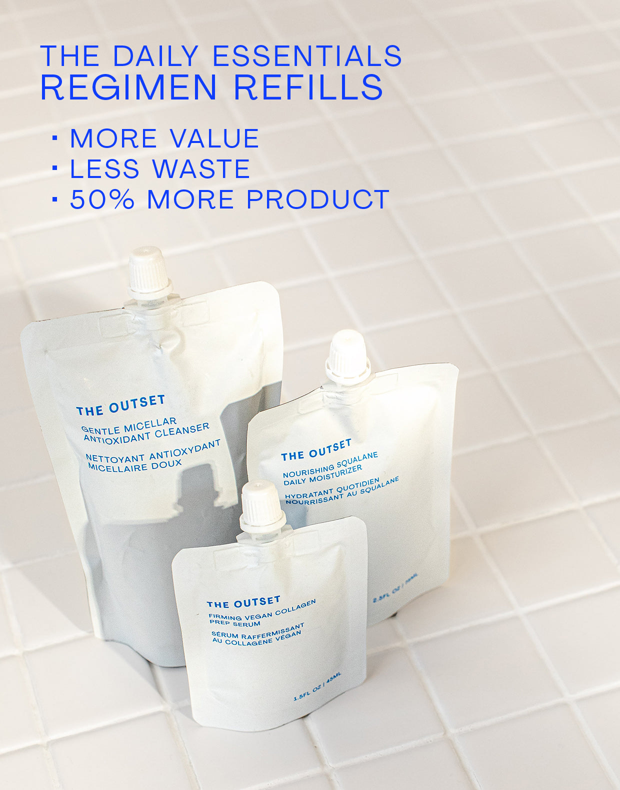 Daily Essentials Regimen Refill Bundle