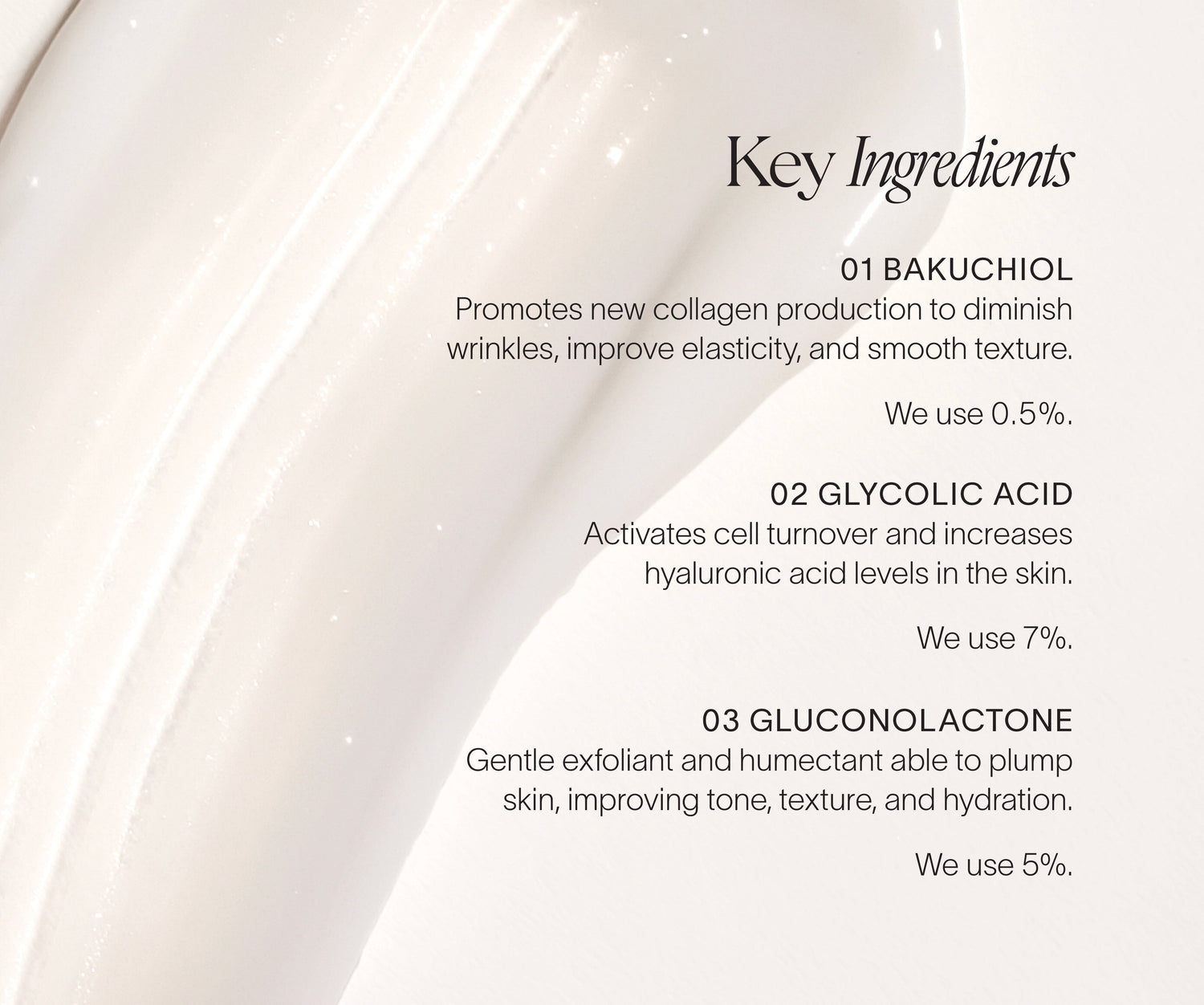 Body Repair Treatment – Firming Body Serum with Bakuchiol & Glycolic Acid