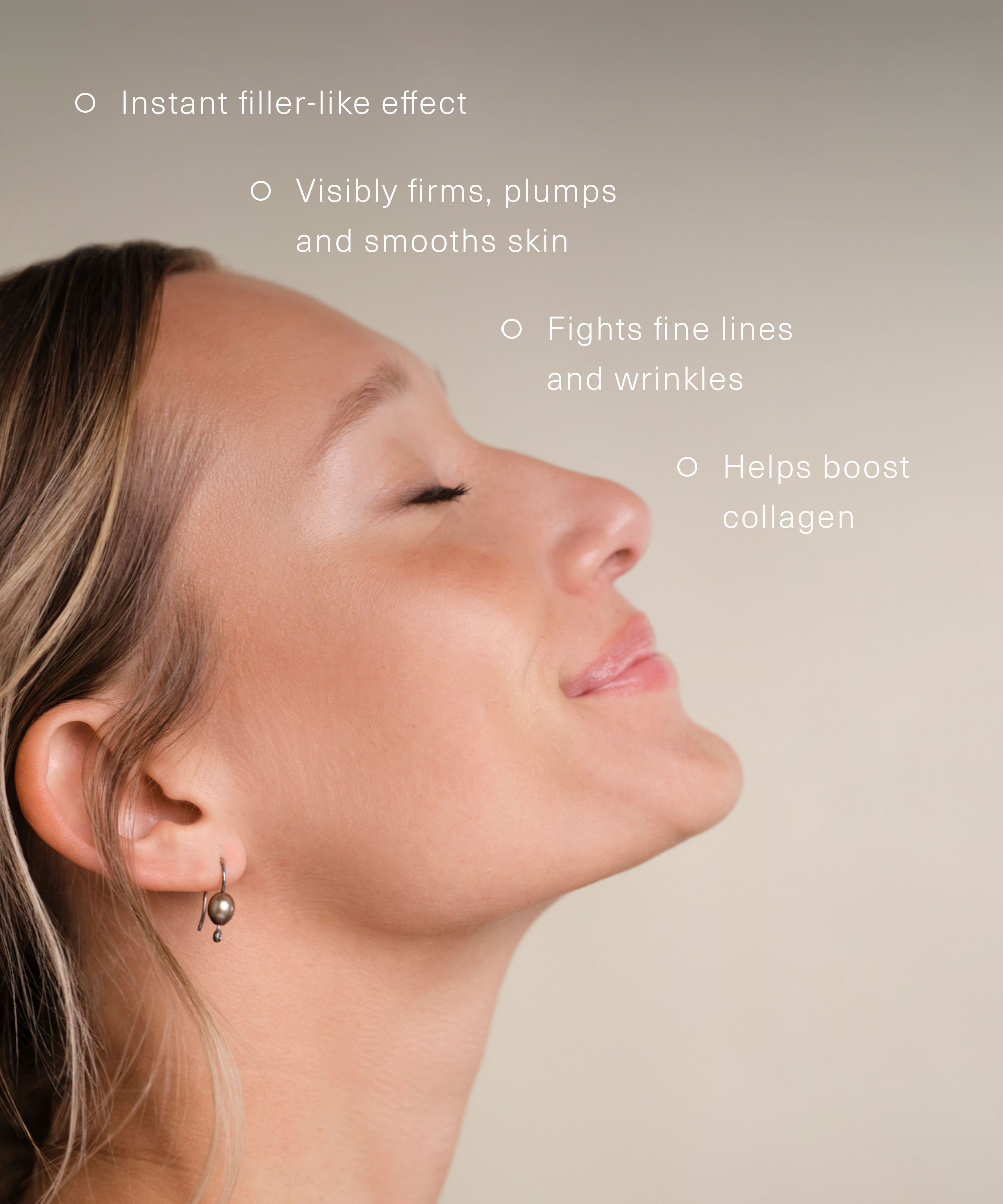 Firming Plant Peptide Serum – Collagen-Boosting Botanical Serum for Fine Lines &amp; Wrinkles