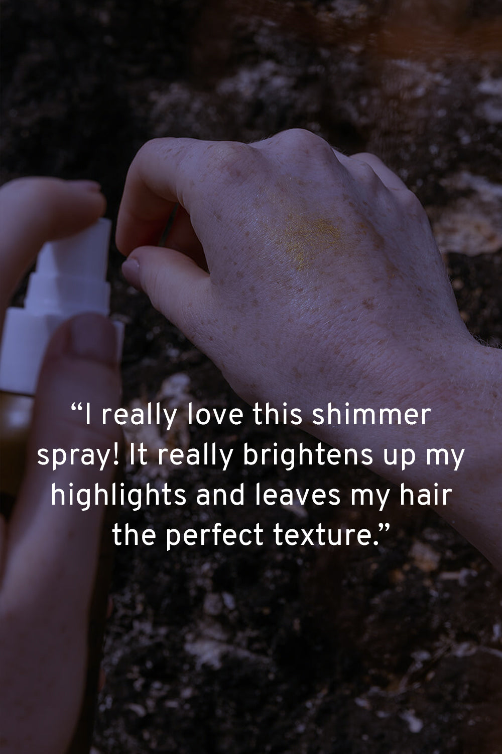 Golden Shimmer Salt Spray