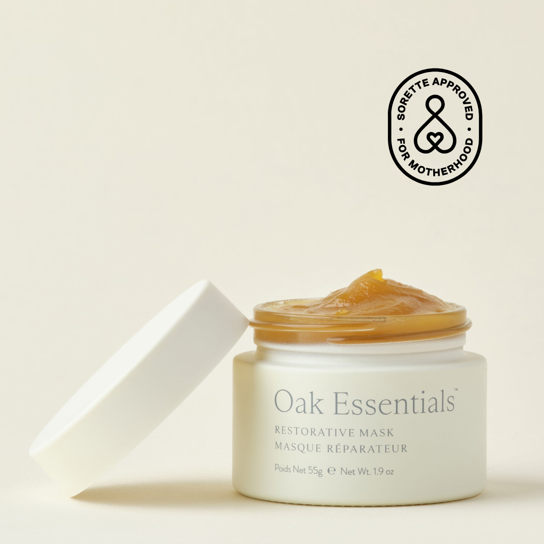 Restorative Mask – Organic Honey &amp; Avocado Hydration Mask for Glowing Skin